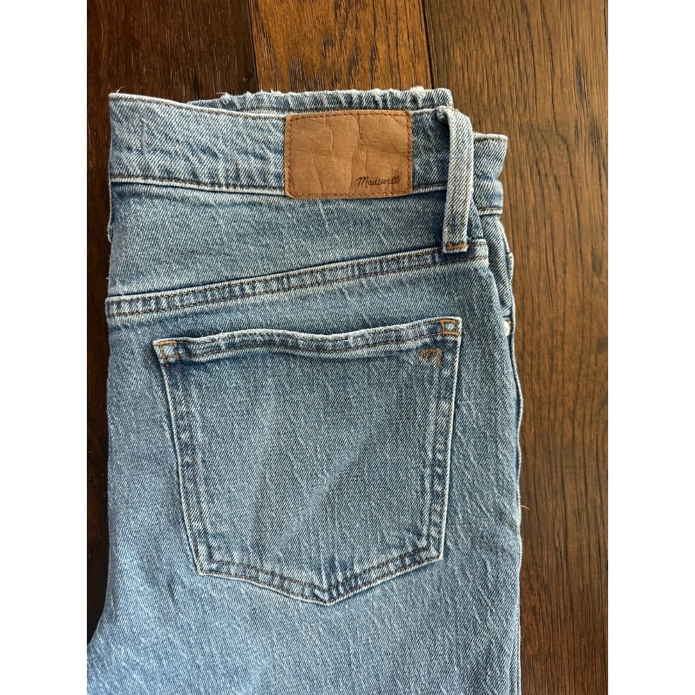 Madewell The Perfect Vintage Jean Light Wash High Rise Tapered Denim Size 28
